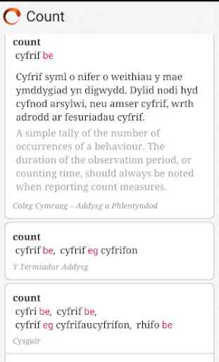 Ap Geiriaduron Cymraeg/Welsh 3
