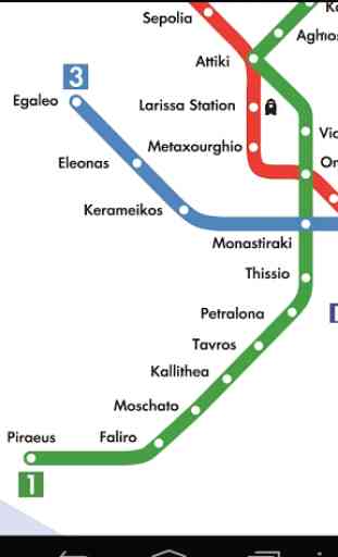 Athens Metro Map Free Offline 2019 2