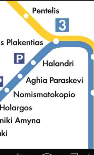 Athens Metro Map Free Offline 2019 3