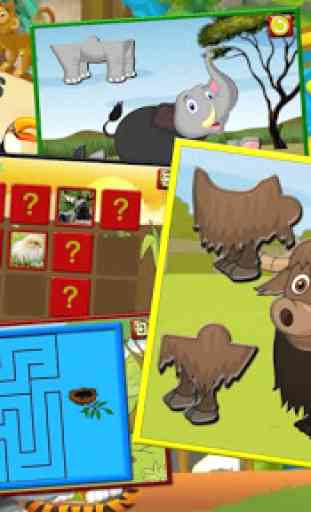 Bambini Zoo animali puzzle 1