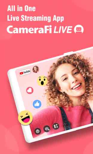CameraFi Live - YouTube, Facebook, Twitch, Game 1