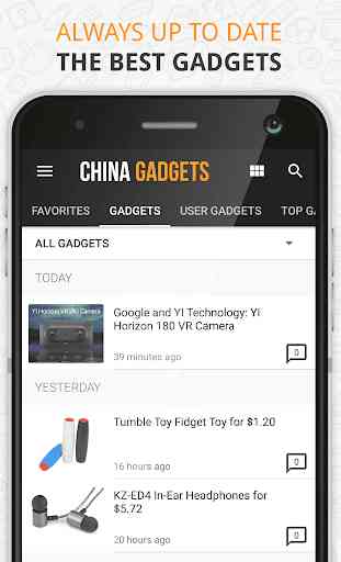 China Gadgets – The Gadget App 1