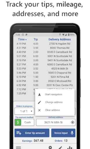 Delivery Tip Tracker Free 1
