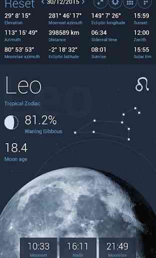 Deluxe Moon HD-Lunar Calendar 1
