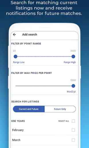 DVC Resale Market Search App 3