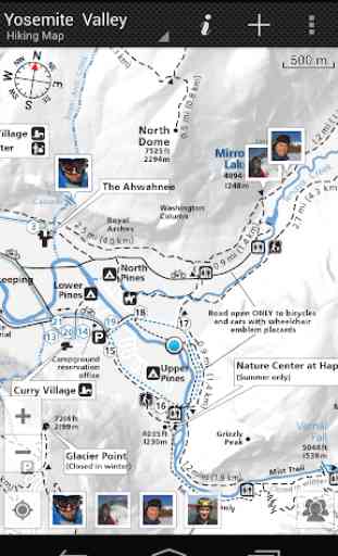 GPS on ski map 3