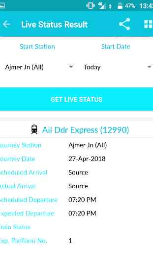 Indian Railway Train Timetable & LIVE PNR status 4