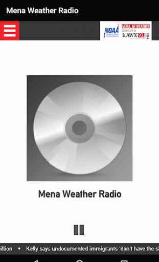Mena Weather Radio 1