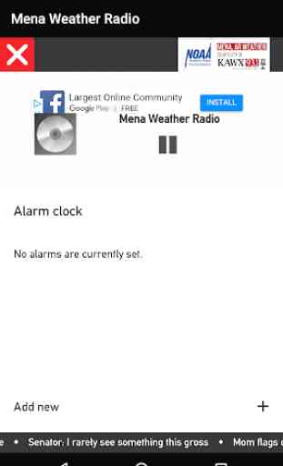 Mena Weather Radio 2
