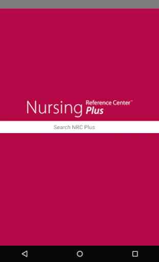 Nursing Reference Center Plus 1