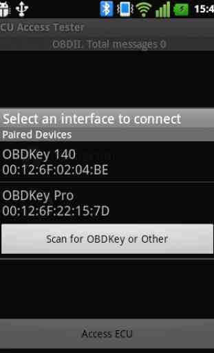 OBD ECU Access Tester 2