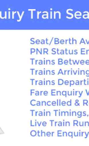 Railway Enquiry - Train Seat Availability Checker 1