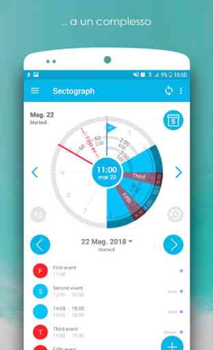Sectograph: Planner, Calendario & Orologio widget 4