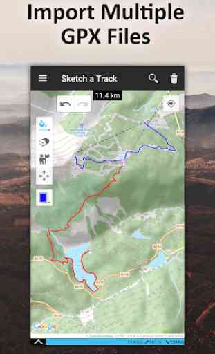 Sketch a Track - Route Planner, GPX Viewer/Editor 1