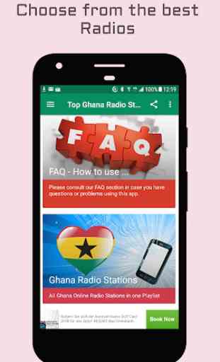 Stazioni radio Ghana con musica e notizie 1