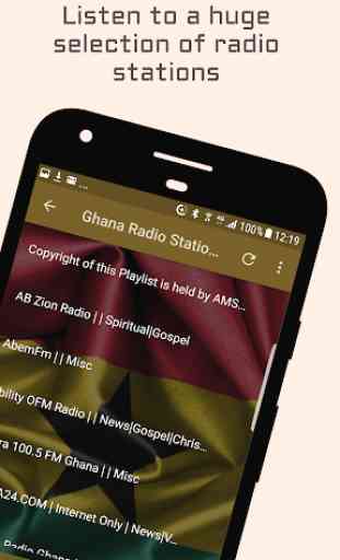Stazioni radio Ghana con musica e notizie 3