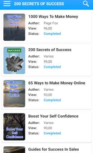 200 Secrets of Success - Ebook 1