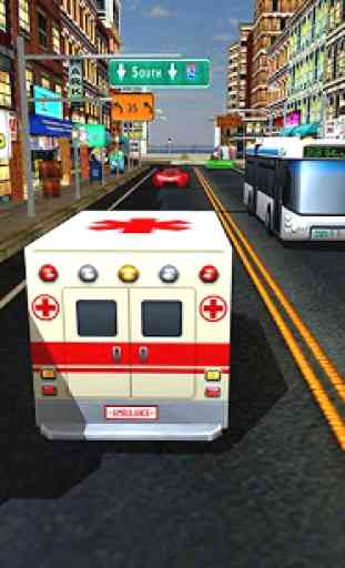 911 Città ambulanza di soccors 2