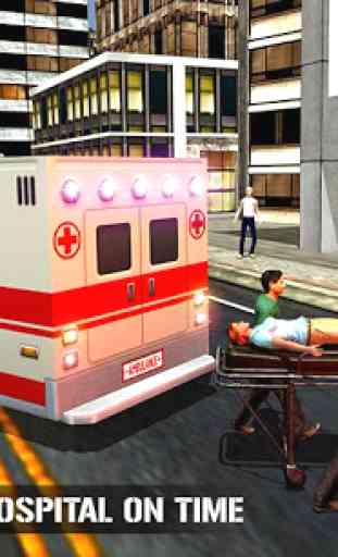 911 Città ambulanza di soccors 3