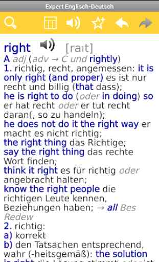 Deutsch - Englisch Wörterbuch & Übersetzer 3