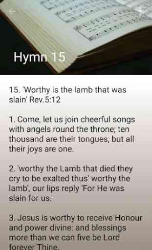 E-Redeemed Hymn Book Offline 3