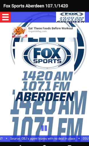 Fox Sports Aberdeen 107.1/1420 1