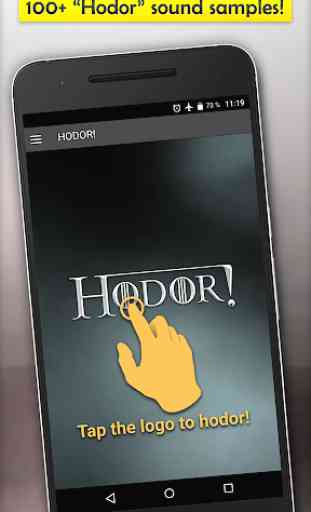 HODOR: Game of Thrones Fun App 2