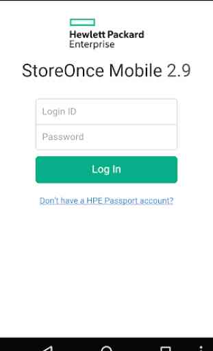 HPE StoreOnce Mobile 1
