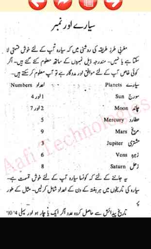 Ilm ul Aadaad (Numerology)..An Urdu app on Numbers 4