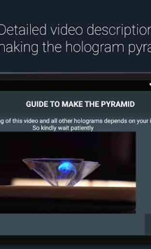 Ologramma 3D-Phone Piramide 1