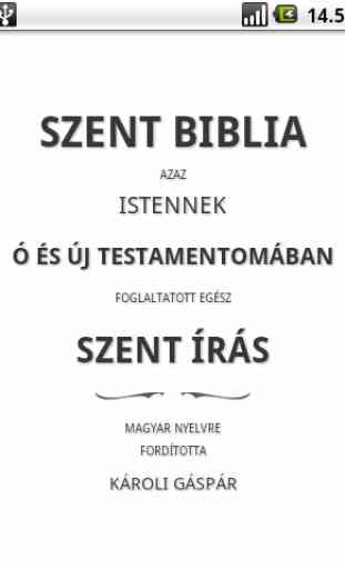 Szent Biblia (Holy Bible) 1