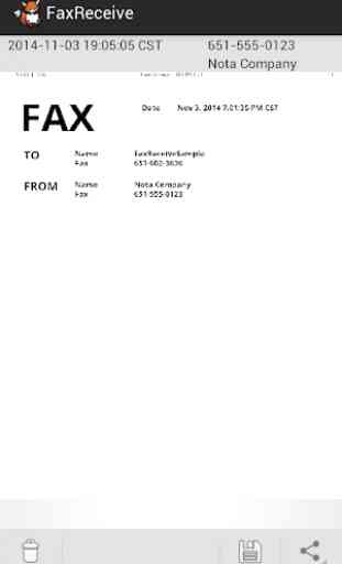 FaxReceive - receive fax phone 3