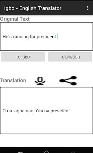 Igbo - English Translator 2