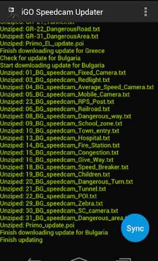 iGO Speedcam Updater 1