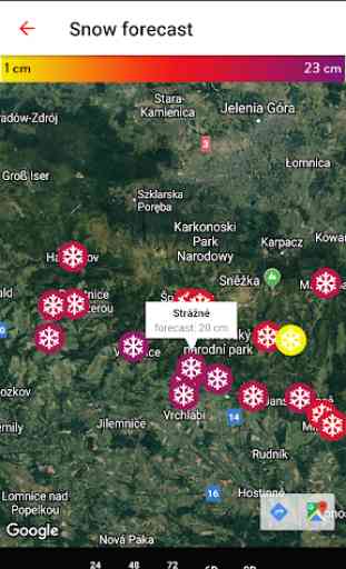 iSKI Czech - Ski, snow, resort info, GPS tracker 3