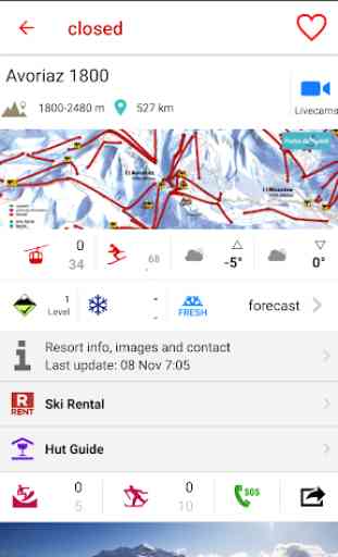 iSKI France - Ski, Snow, Resort info, GPS tracker 2