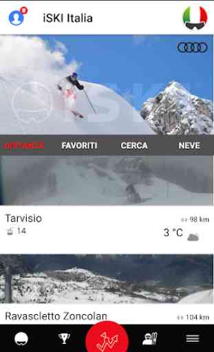 iSKI Italia – Sci, Neve, Info impianti, Tracker 1