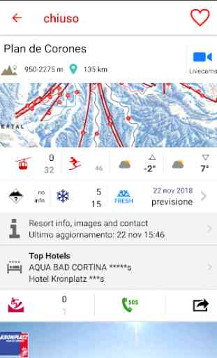 iSKI Italia – Sci, Neve, Info impianti, Tracker 2