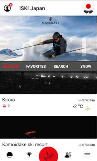 iSKI Japan -  Ski, Snow, Resort Info, GPS Tracker 1