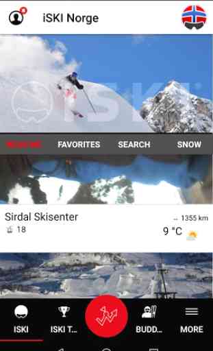 iSKI Norge - Ski, snow, resort info, Gps Tracker 2