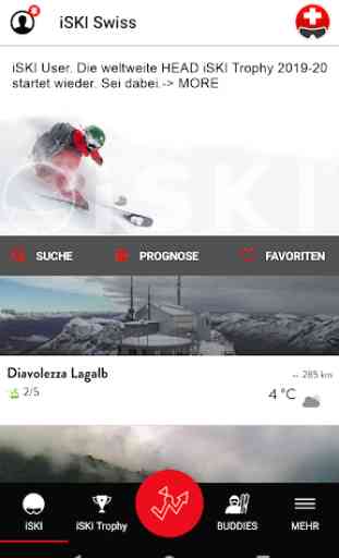 iSKI Swiss –  Sci, Neve, Info impianti, Tracker 1