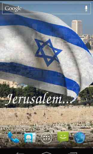 Israel Flag Live Wallpaper 3
