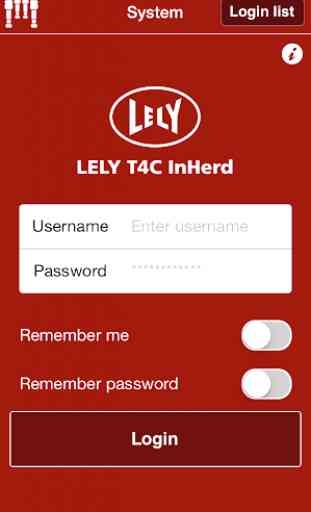 Lely T4C InHerd - System 1