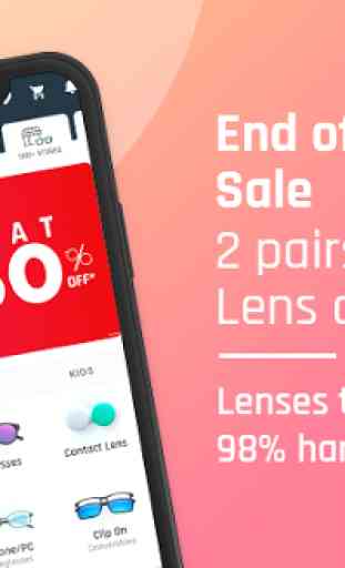 Lenskart: Eyeglasses, Sunglasses, Contact Lens App 1