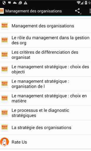 Management des organisations 1