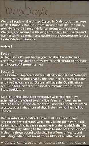 U.S. Constitution 1