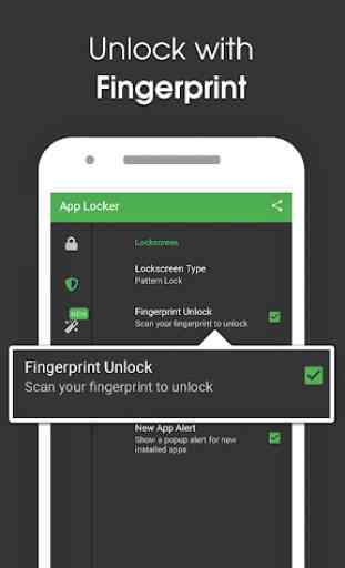 AppLocker | Lock Apps - Fingerprint, PIN, Pattern 3