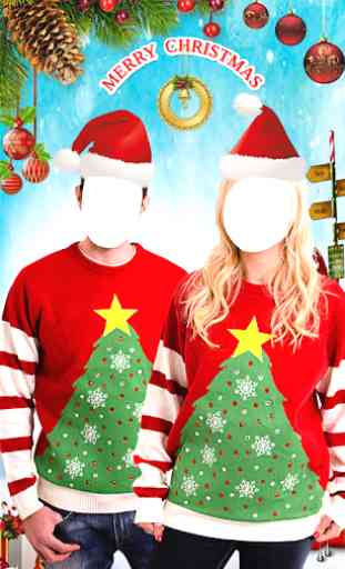 Couple Christmas Photo Suit 2