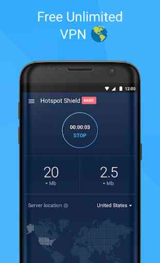Hotspot Shield Basic - Free VPN Proxy & Privacy 3