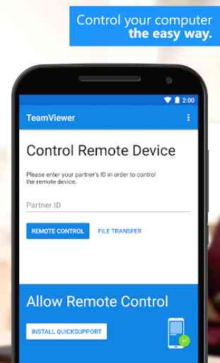 TeamViewer for Remote Control 2